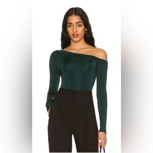 Free People Intimately That’s Hot Bodysuit in Pine